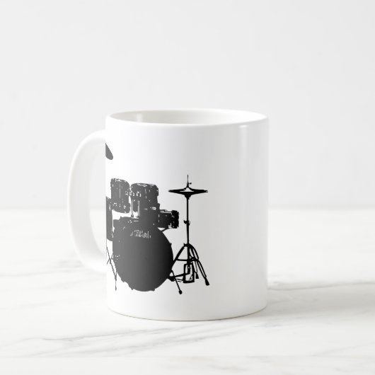 Trommel-Set Kaffeetasse (Vorderseite Links)