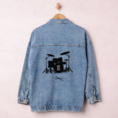 Trommel-Set mit Monogramm Jeansjacke (Hangar)