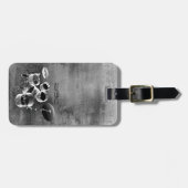 Trommel-Set/personalisiertes Geschenk für Gepäckanhänger (Vorderseite horizontal)