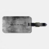 Trommel-Set/personalisiertes Geschenk für Gepäckanhänger (Rückseite horizontal)