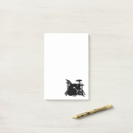 Trommel-Set Post-it Klebezettel (Auf Schreibtisch)