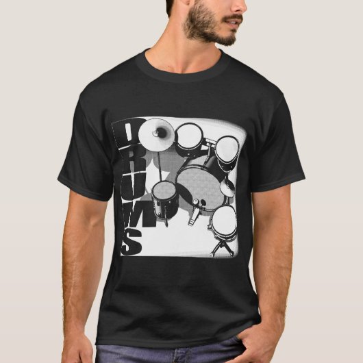 TROMMEL-SET T-Shirt (Vorderseite)