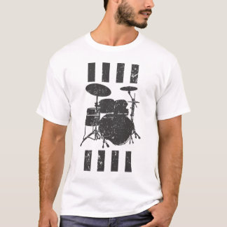 Trommel-Set T-Shirt