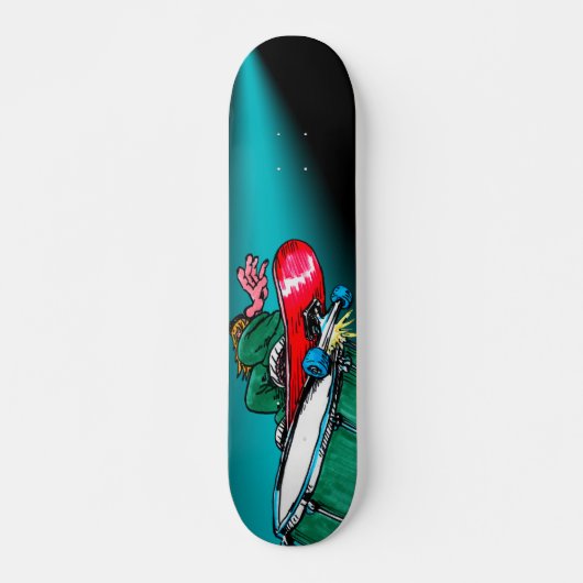 Trommel Skateboard (Vorne)