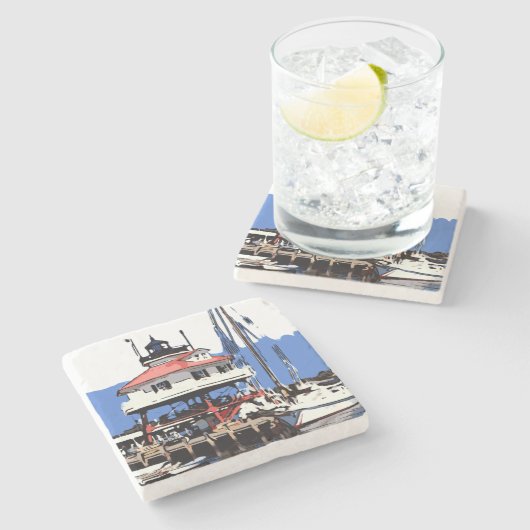 TROMMEL STEINUNTERSETZER (Seitenansicht)