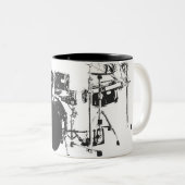 Trommel-Tasse Zweifarbige Tasse (VorderseiteRechts)