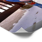 Trommel (Tempel) Poster (Ecke)