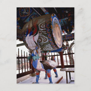 Trommel (Tempel) Postkarte