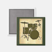 Trommel/Trommel Magnet (Vorderseite/Rückseite)