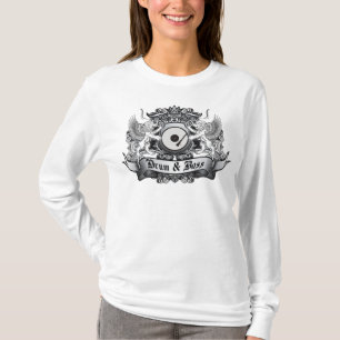 Trommel-u. Bass-Wappen T-Shirt