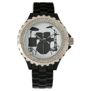 Trommel-Uhr Armbanduhr