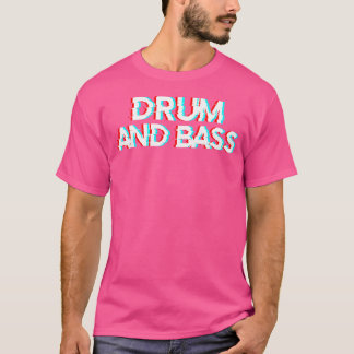Trommel- und Bass-Anzug-Instrumentalband-Design T-Shirt