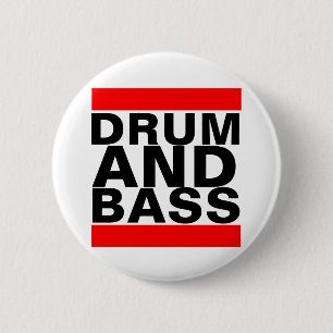 Trommel und Baß Button