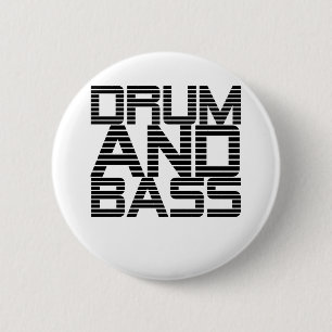 Trommel und Baß Button