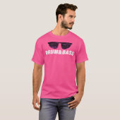 Trommel und Bass-Sonnenbrille T-Shirt (Vorne ganz)