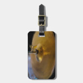 TROMMEL UND CYMBOL GEPÄCKANHÄNGER (Vorderseite vertikal)