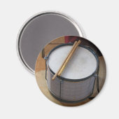 Trommel und Sticks Magnet (Vorderseite/Rückseite)