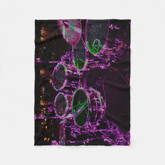 Trommelbogen Fleecedecke (Vorderseite)