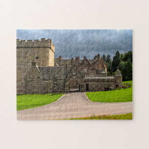 Trommelburg Schottland. Puzzle