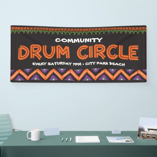 Trommelereignis Banner (Messe)