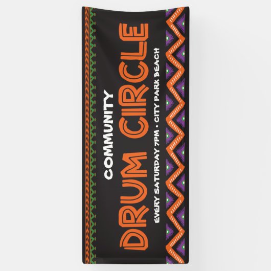 Trommelereignis Banner (Vertikal)