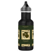 Trommelfell Edelstahlflasche (Rechts)