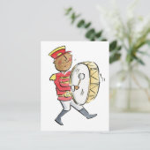 Trommelfell Postkarte (Stehend Vorderseite)