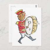 Trommelfell Postkarte (Vorne/Hinten)