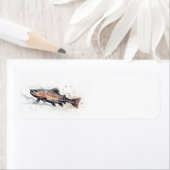 Trommelfischerei Aquarellbild (Insitu)