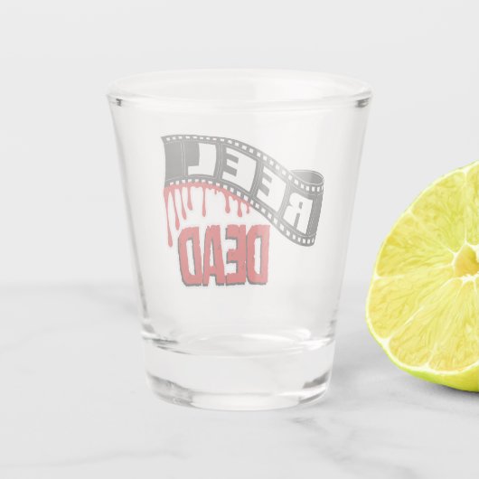 Trommelglas Schnapsglas (Rückseite)