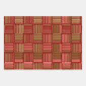 Trommelkreuz Geschenkpapier Set (Vorderseite 2)