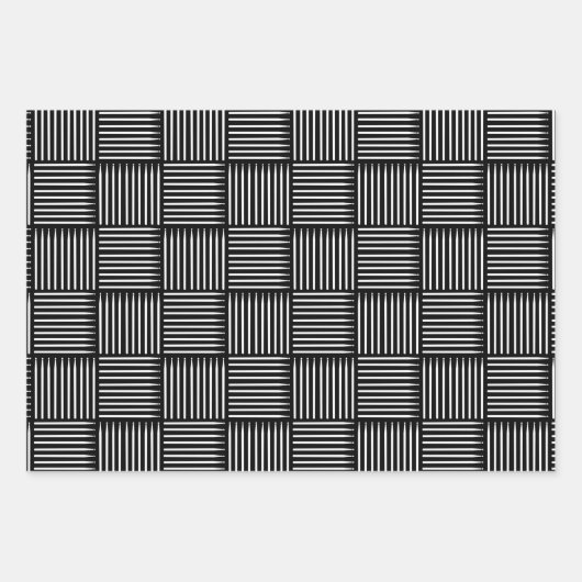 Trommelkreuz Geschenkpapier Set (Vorderseite)