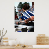 Trommelkreuz Poster (Küche)