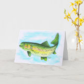 Trommelleernotizkarte Karte (Gelbe Blume)