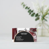 Trommellehrer Visitenkarte (Stehend Vorderseite)