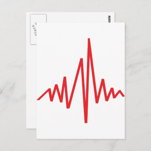 Trommelmusik Postkarte (Vorne/Hinten)