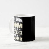 Trommelmütter Mama Marching Band Mütter Day Drumme Kaffeetasse (Vorderseite Links)