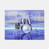 Trommeln auf der fußmatte (Vorderseite)