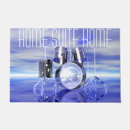 Trommeln auf der fußmatte