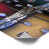 Trommeln aus mattem Plakat (Ecke)