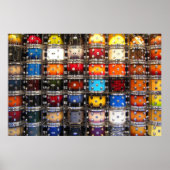 Trommeln aus mattem Plakat (Vorne)