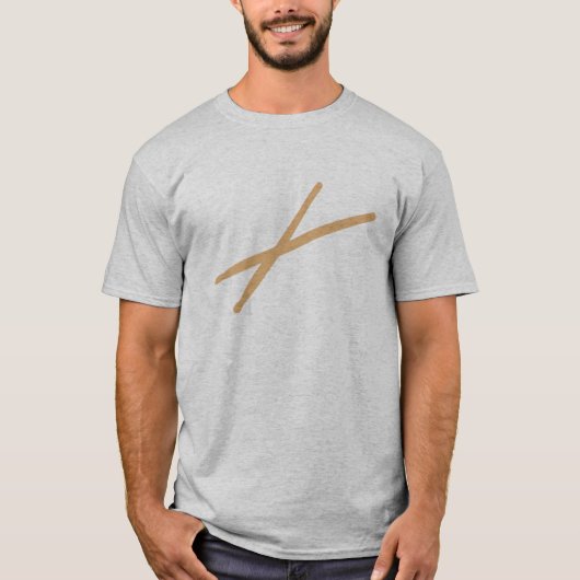 Trommeln - Drumsticks T-Shirt (Vorderseite)
