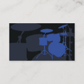 Trommeln - Geschäft Visitenkarte (Rückseite)