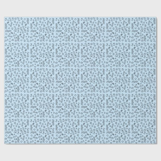 Trommeln Geschenk-Verpackungs-der musikalischen Geschenkpapier (Flach)