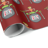 Trommeln Geschenkpapier (Rolleneckpunkt)