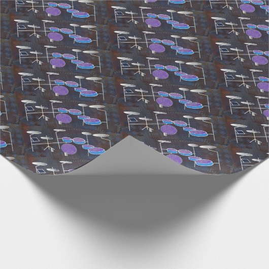 Trommeln Geschenkpapier (Ecke)