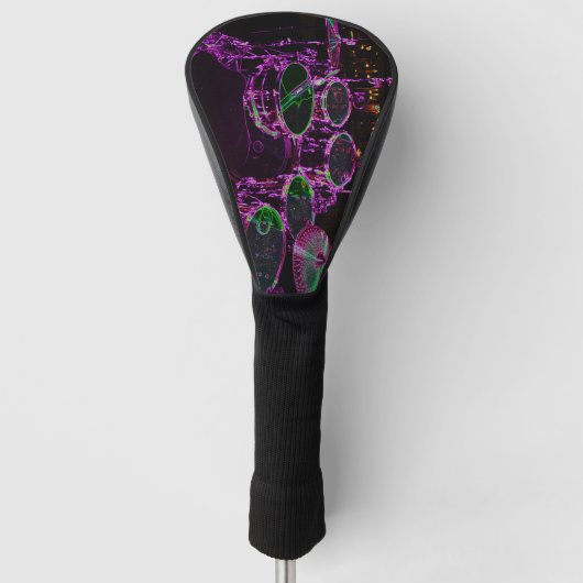 Trommeln Golf Headcover (Vorderseite)