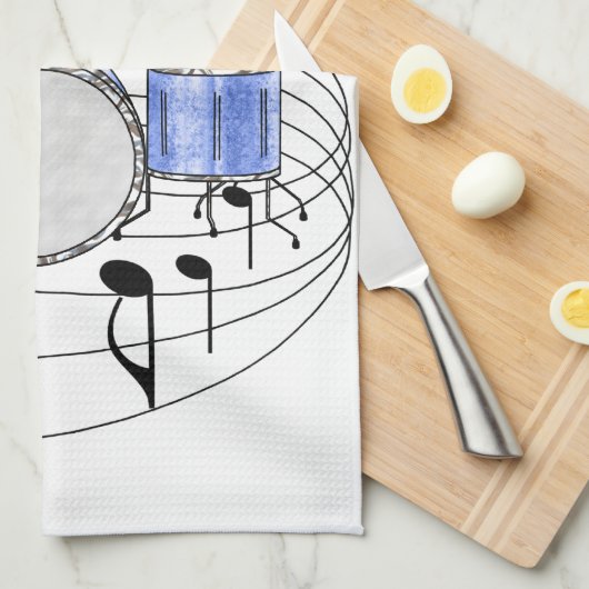 Trommeln Handtuch (Viertel Falte)