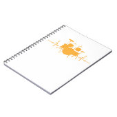 Trommeln Heartbeat Notizblock (Linke Seite)