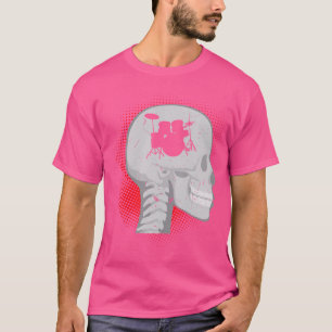 Trommeln im Kopfbedecker T-Shirt